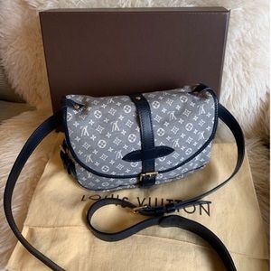 🌸SOLD🌸👜LV  Saumur PM Idylle ENCRE👜